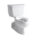 Kohler 3554-0 Barrington 1.6 Gpf Pressure Lite Elongated Toilet