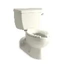 Kohler 3554-RA-96 Barrington Two Piece Elongated Toilet Biscuit