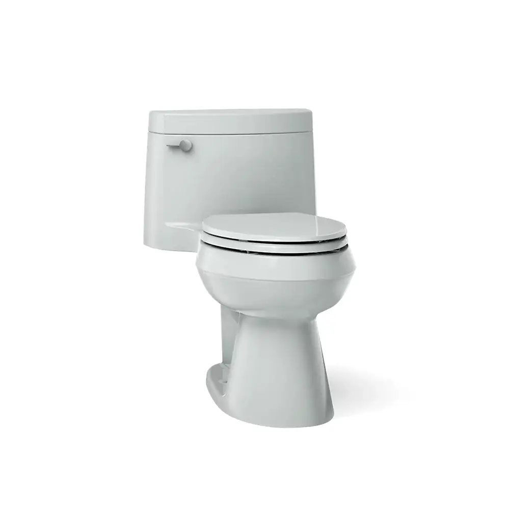 Kohler 3619-95 Cimarron One Piece Elongated Toilet With Concealed Trapway Ice Grey
