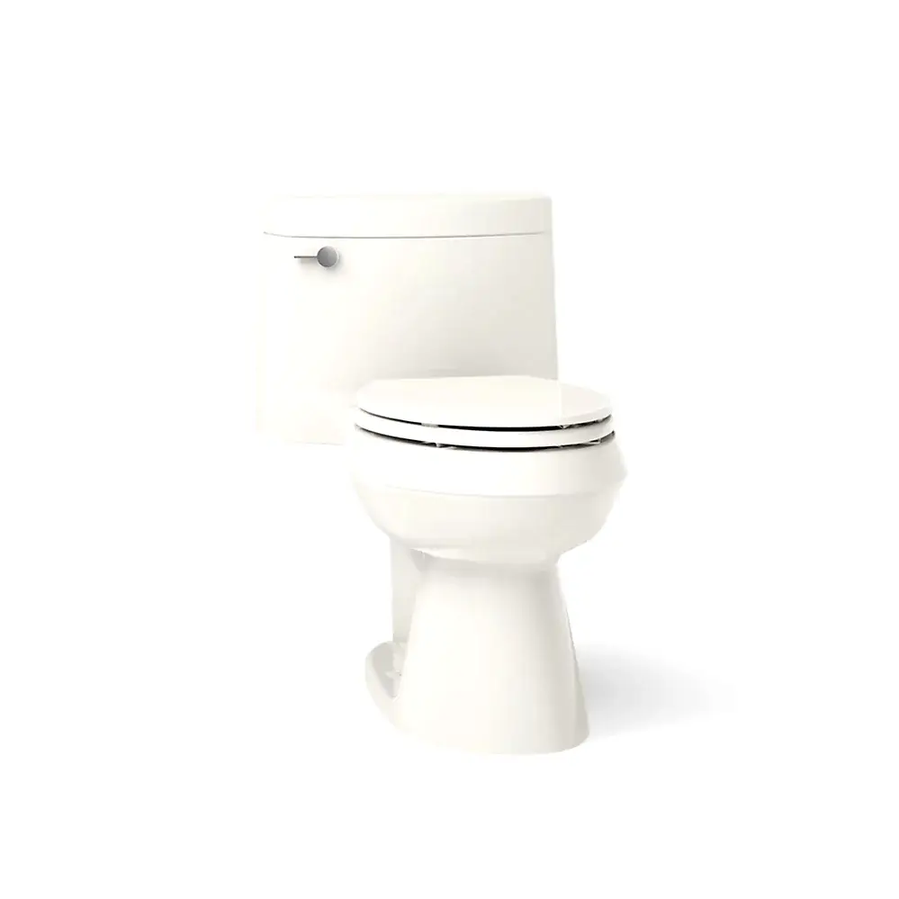 Kohler 3619-96 Cimarron One Piece Elongated Toilet With Concealed Trapway Biscuit