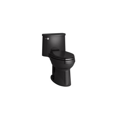 Kohler 3946-7 Adair Comfort Height One-Piece Elongated 1.28 Gpf Toilet With Aquapiston Flushing Technology And Left-Hand Trip Lever