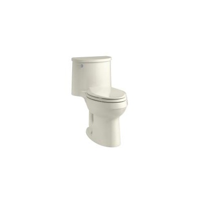 Kohler 3946-96 Adair Comfort Height One-Piece Elongated 1.28 GPF Toilet With Left-Hand Trip Lever