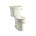 Kohler 3947-RA-96 Wellworth Two-Piece Round-Front 1.28 Gpf Toilet With Class Five Flush Technology And Right-Hand Trip Lever