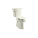 Kohler 3949-T-96 Highline Comfort Height Two-Piece Elongated 1.28 Gpf Toilet With Class Five Flush Technology Left-Hand Trip Lever And Tank Cover Locks
