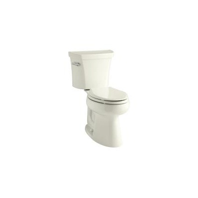 Kohler 3979-96 Highline Comfort Height Two-Piece Elongated 1.6 Gpf Toilet With Class Five Flush Technology And Left-Hand Trip Lever