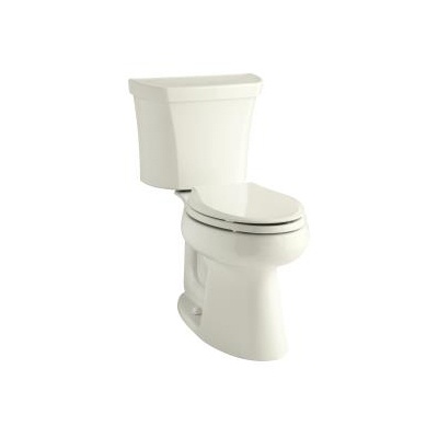 Kohler 3989-RA-96 Highline Comfort Height Two-Piece Elongated Dual-Flush Toilet With Class Five Flush Technology And Right-Hand Trip Lever