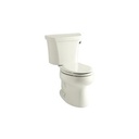 Kohler 3998-RA-96 Wellworth Two-Piece Elongated 1.28 GPF Toilet With Right-Hand Trip Lever