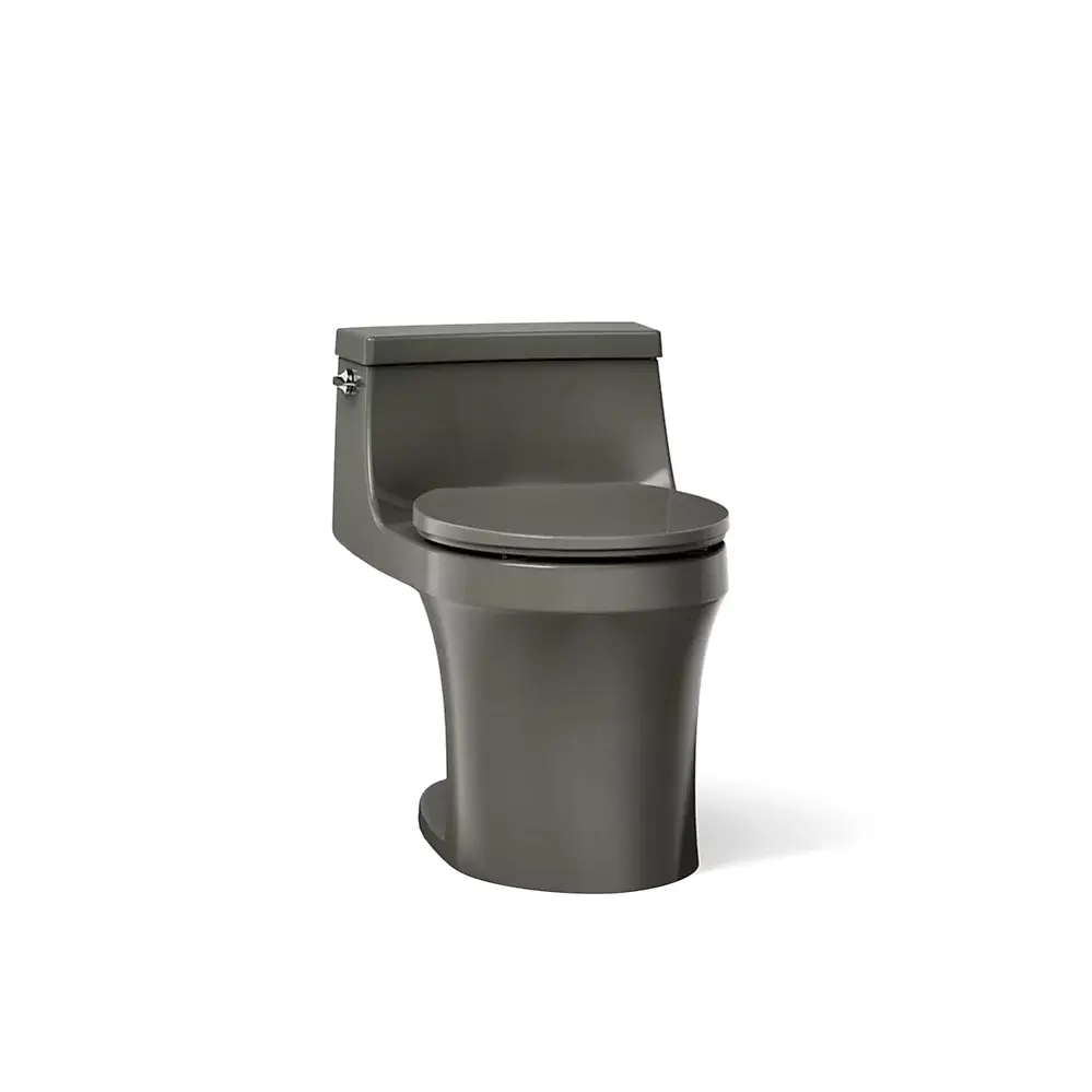 Kohler 4007-58 San Souci One Piece Round Front Toilet Thunder Grey