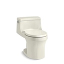 Kohler 4007-96 San Souci One-Piece Round-Front 1.28 GPF Toilet With Aquapiston Flushing Technology