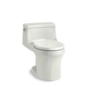 Kohler 4007-NY San Souci One-Piece Round-Front 1.28 Gpf Toilet With Aquapiston Flushing Technology