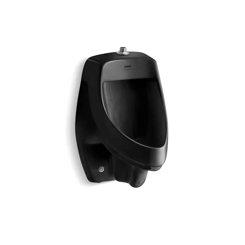 Kohler 5016-ET-7 Dexter Elongated Top Spud Urinal Black