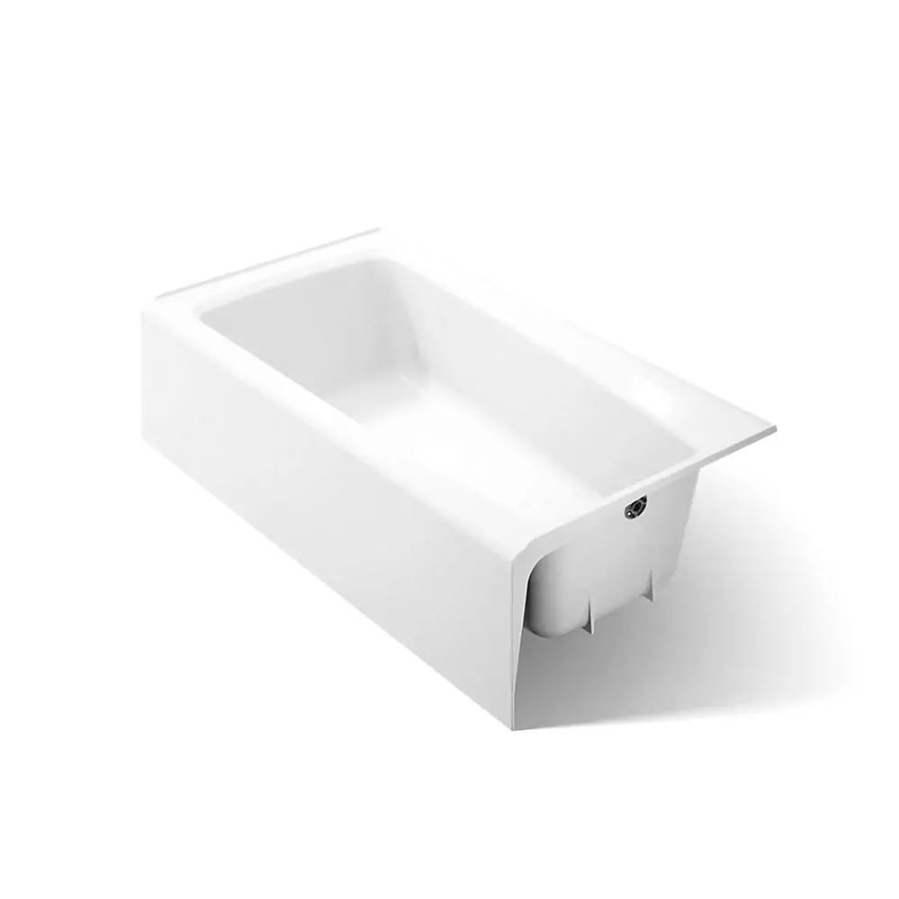 Kohler 506-0 Mendota 60" x 32" Alcove Bath Right Drain White