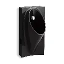 Kohler 5244-ER-7 Steward Washout Half Stall Urinal Black