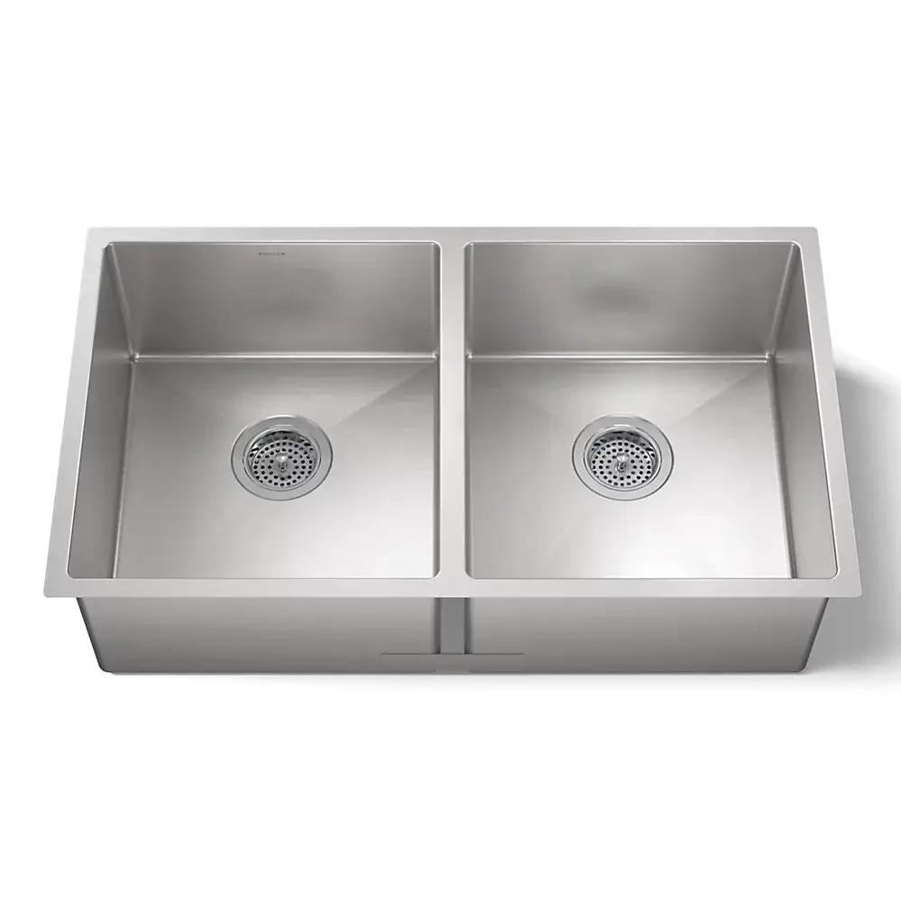 Kohler 5281-NA Strive 32 x 18 Undermount Double Kitchen Sink