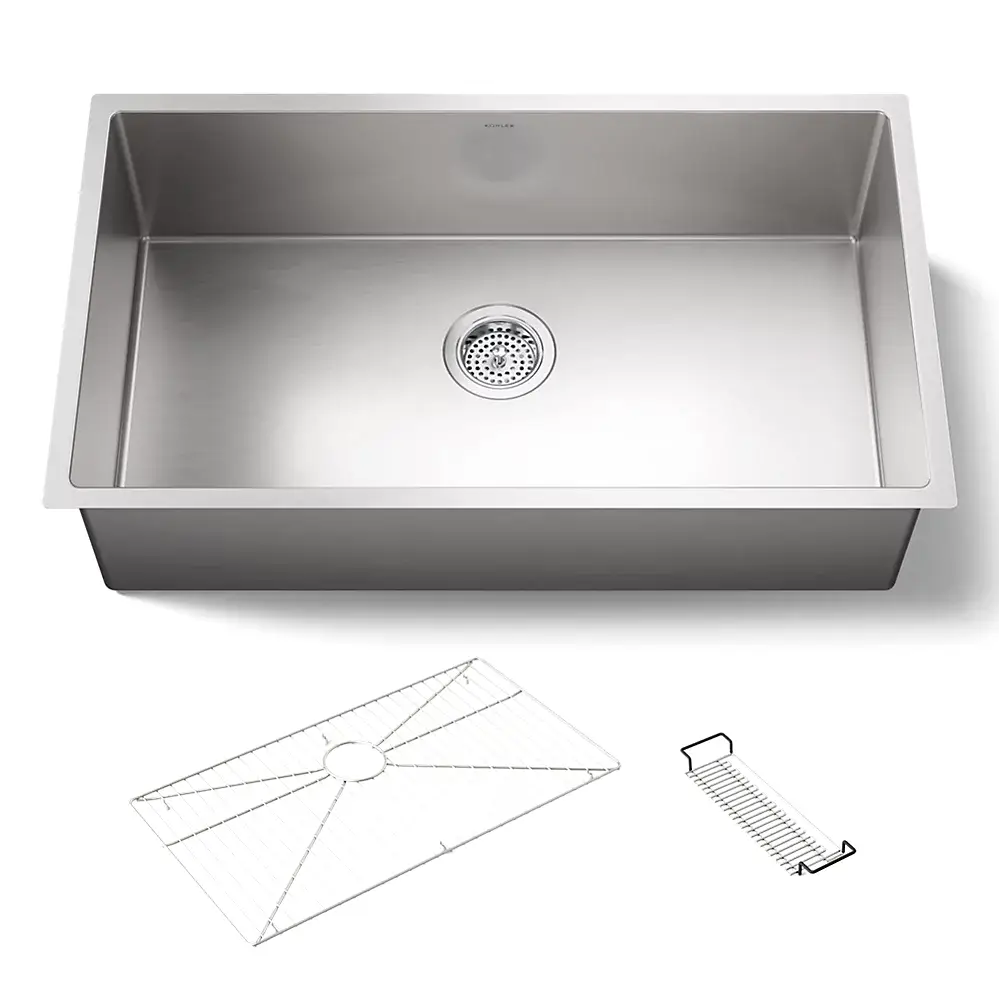 Kohler 5285-NA Strive 32 x 18 Undermount Single Bowl Kitchen Sink