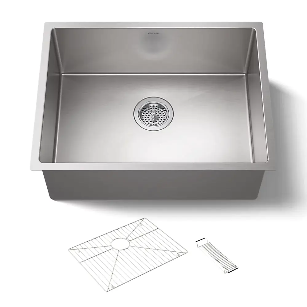 Kohler 5286-NA Strive 24 x 18 Undermount Single Kitchen Sink