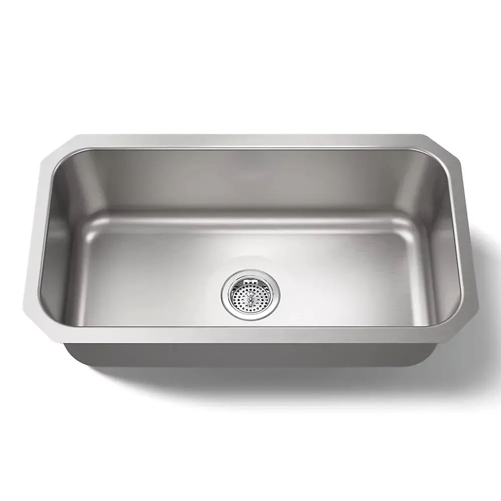 Kohler K5290 Undertone 31 x 17 Large Undermount Single Bowl Kitchen Sink