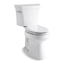 Kohler 5298-0 Highline 1.0 GPF Comfort Height Two-Piece Elongated Toilet With Left-Hand Trip Lever