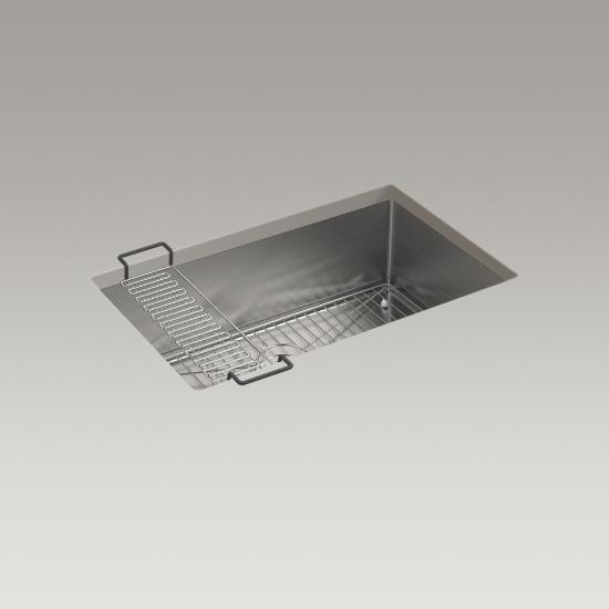 Kohler 5409-NA Strive 29 x 18 Undermount Medium Single Bowl Sink