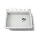 Kohler 5479-5U-FF Riverby 25" Undermount Single Bowl Kitchen Sink Sea Salt