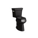 Kohler 5481-7 Highline Comfort Height Two-Piece Round-Front 1.28 GPF Toilet With Left-Hand Trip Lever