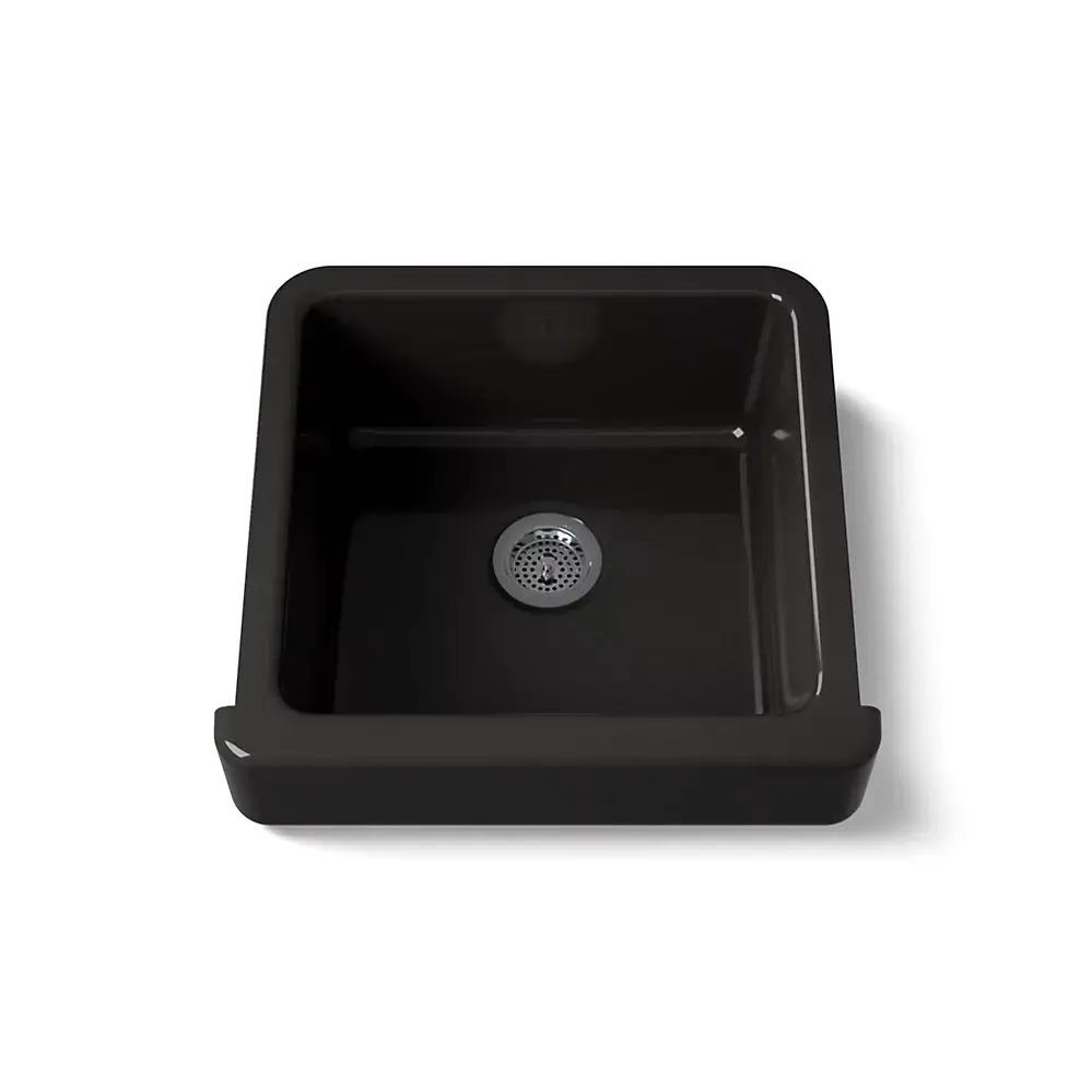 Kohler 5664-7 Whitehaven 23-1/2" Undermount Farmhouse Kitchen Sink Black