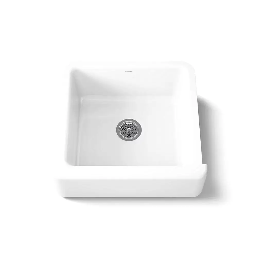 Kohler 5665-0 Whitehaven 23-1/2" Undermount Farmhouse Kitchen Sink White