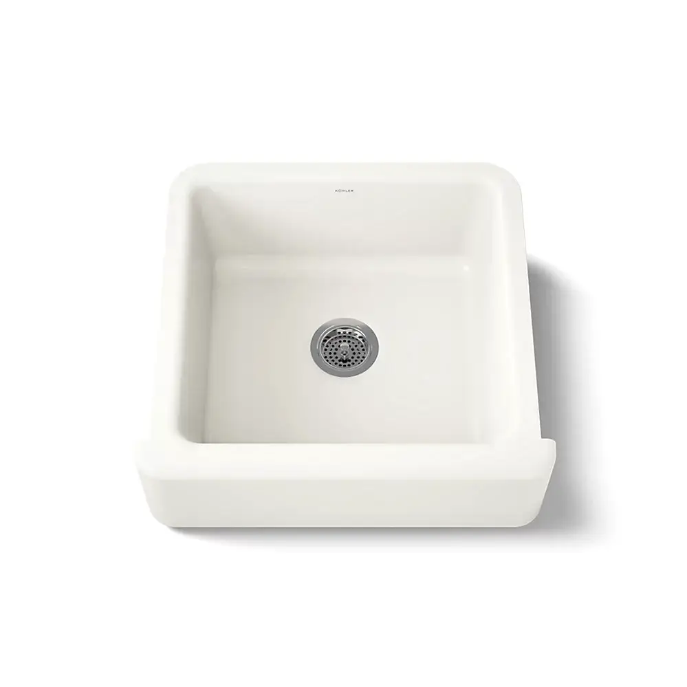 Kohler 5665-96 Whitehaven 23-1/2" Undermount Farmhouse Kitchen Sink Biscuit