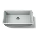 Kohler 5707-95 Iron Tones 33" Single Bowl Kitchen Sink Ice Grey