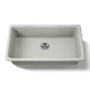 Kohler 5707-FF Iron Tones 33" Single Bowl Kitchen Sink Sea Salt