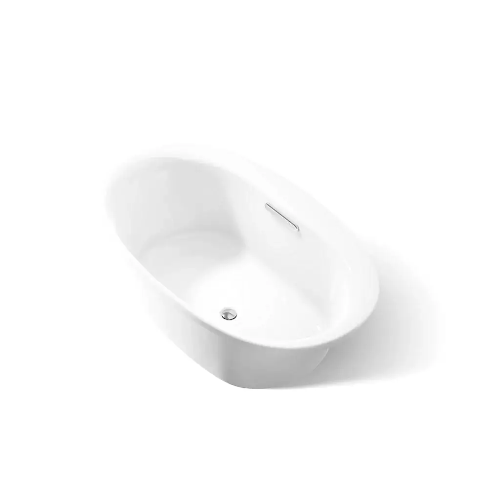 Kohler 5713-0 Underscore 59-3/4" x 35-3/4" Drop-in Bath White