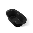 Kohler 5715-W1-7 Underscore 65-1/2" x 35-3/4" Drop-in Heated Bath Black