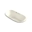 Kohler 5716-GH-96 Underscore 66" x 36" Drop-in Heated Air Bath Biscuit