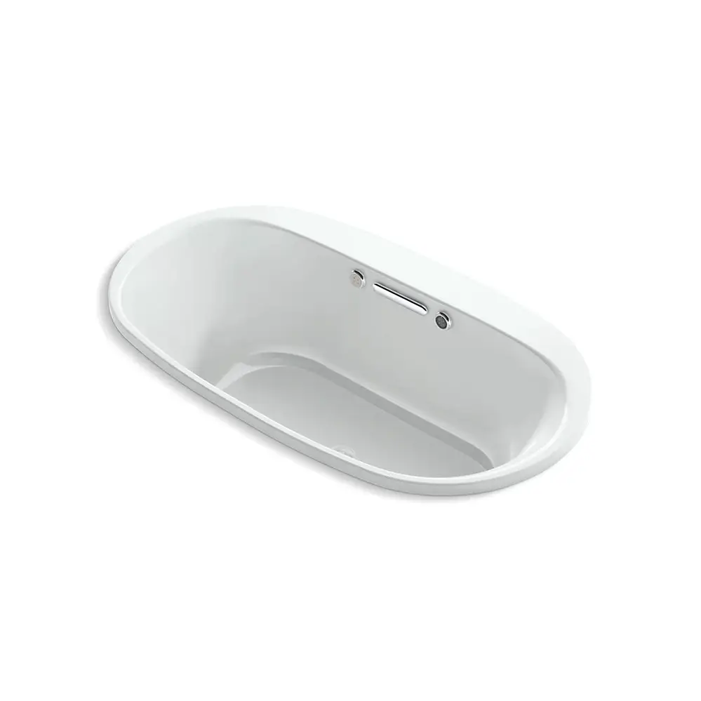 Kohler 5716-GHW-95 Underscore 66" x 36" Drop-in Heated Air Bath Ice Grey