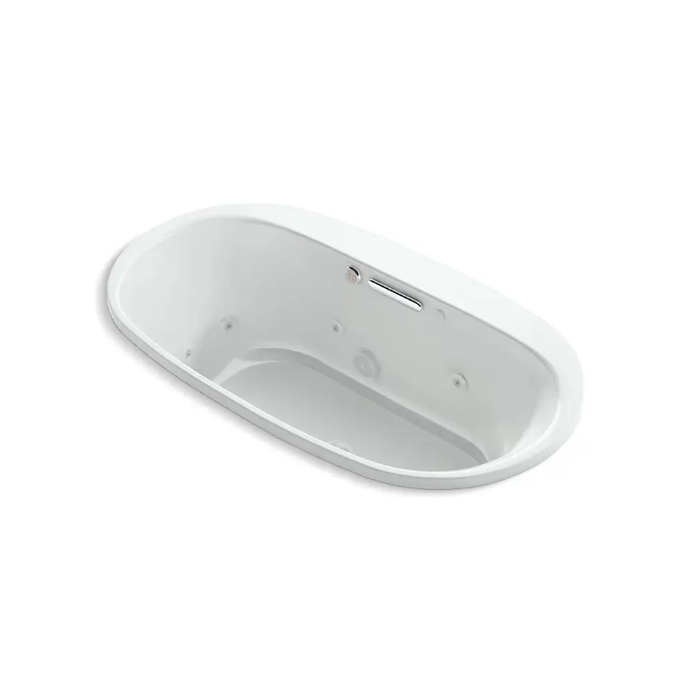 Kohler 5716-XHGH-95 Underscore 65-1/2" x 35-3/4" Drop-in Heated Bath Ice Grey