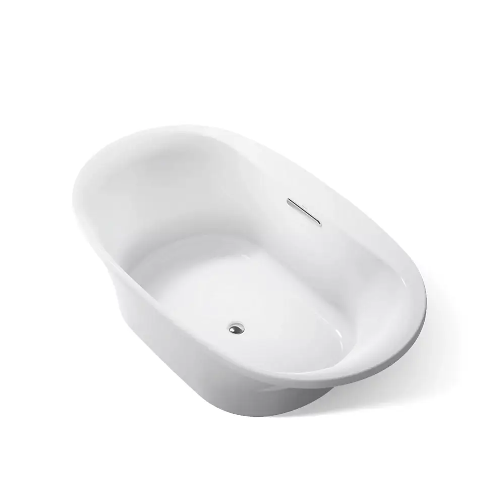 Kohler 5717-95 Underscore 71-1/2" x 41-1/2" Drop-in Bath Ice Grey