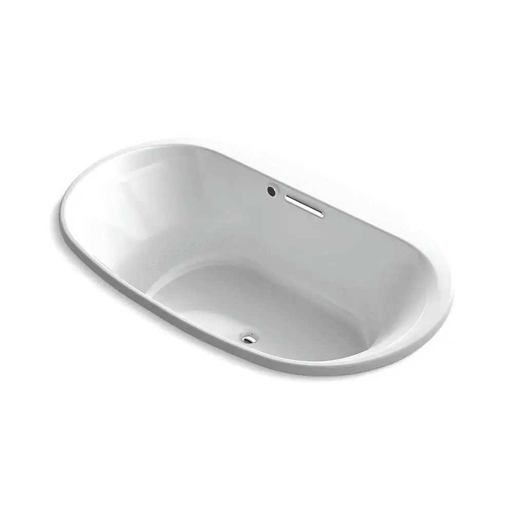 Kohler 5718-GH-95 Underscore 71-1/2" x 41-1/2" Drop-in Heated Bath Ice Grey