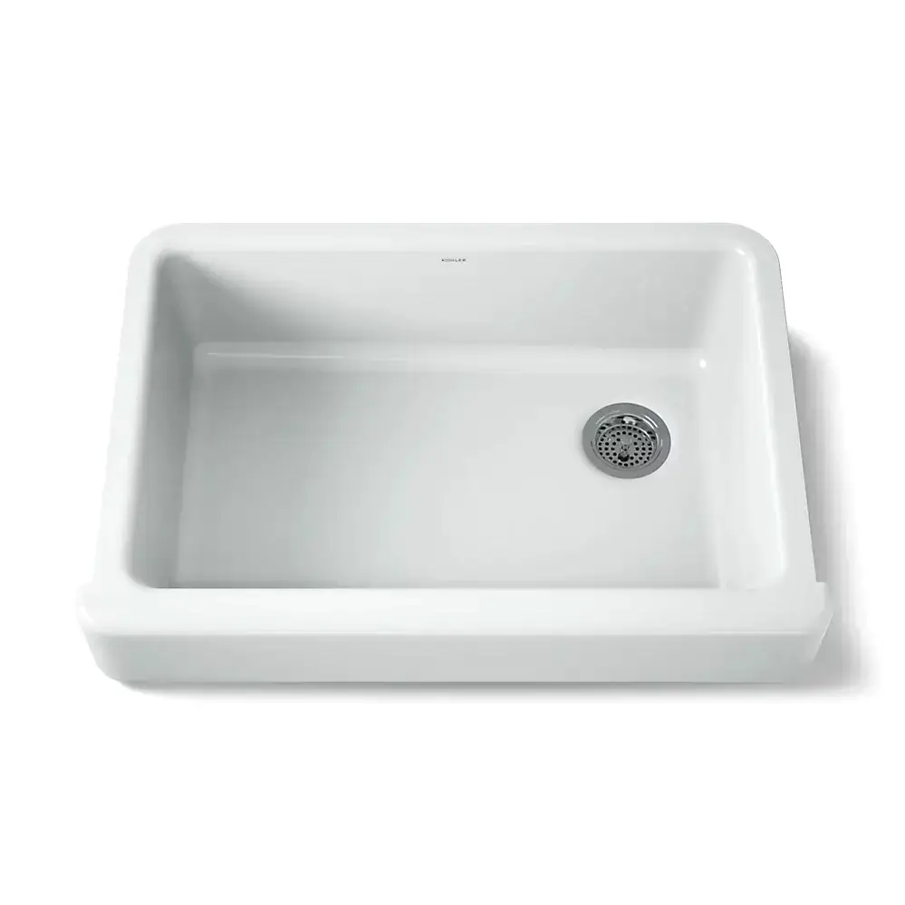 Kohler 5826-95 Whitehaven 32-1/2" Undermount Farmhouse Kitchen Sink Ice Grey