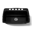 Kohler 5864-5U-7 Cape Dory 33" Undermount Single Bowl Kitchen Sink Black