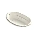 Kohler 6347-96 Sunward 66" x 42" Drop-in Whirlpool Biscuit