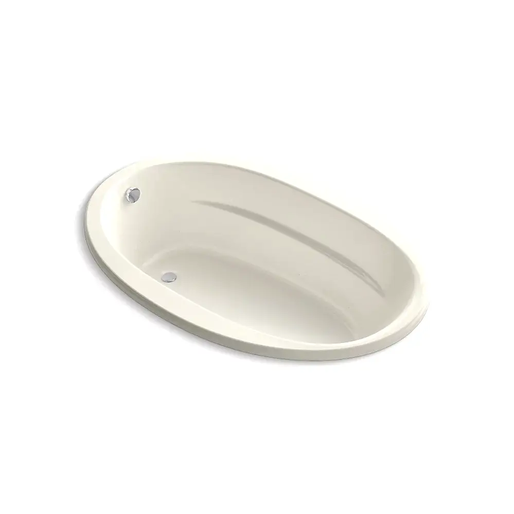 Kohler 6347-GH-96 Sunward 66" x 42" Drop-in Heated Air Bath Biscuit