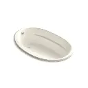 Kohler 6347-GH-96 Sunward 66" x 42" Drop-in Heated Air Bath Biscuit