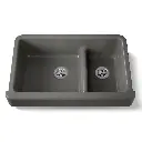 Kohler 6426-58 Whitehaven 35-1/2" Undermount Farmhouse Kitchen Sink Thunder Grey