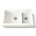 Kohler 6426-96 Whitehaven 35-1/2" Undermount Farmhouse Kitchen Sink Biscuit