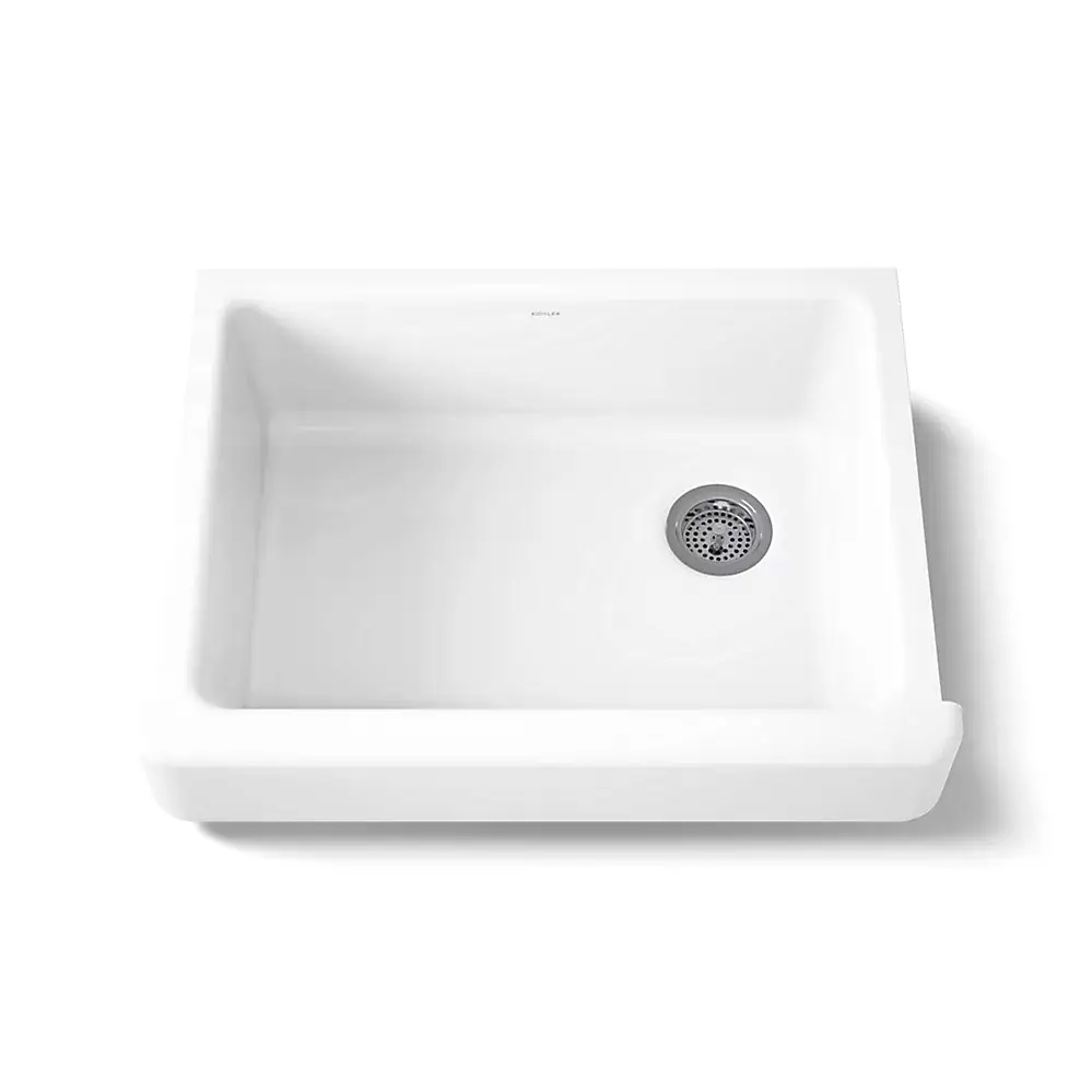 Kohler 6486-0 Whitehaven 29-1/2" Undermount Farmhouse Kitchen Sink White