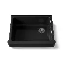 Kohler 6486-7 Whitehaven 29-1/2" Undermount Farmhouse Kitchen Sink Black