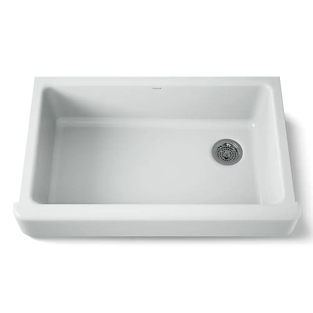 Kohler 6488-95 Whitehaven 35-1/2" Undermount Farmhouse Kitchen Sink Ice Grey