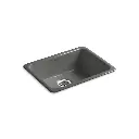 Kohler 6585-58 Iron Tones 24-1/4" Single Bowl Bar Sink Thunder Grey