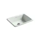 Kohler 6585-FF Iron Tones 24-1/4" Single Bowl Bar Sink Sea Salt