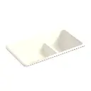 Kohler 6625-96 Iron Tones 33" Undermount Double Bowl Kitchen Sink Biscuit